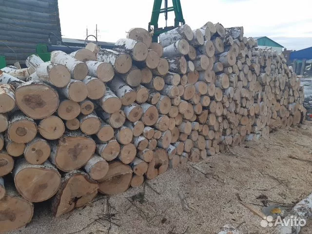 Дрова неколотые